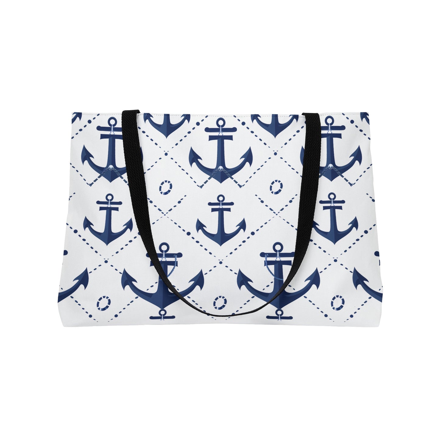 Nautical Anchors Tote Bag (24" x 13" x 2")