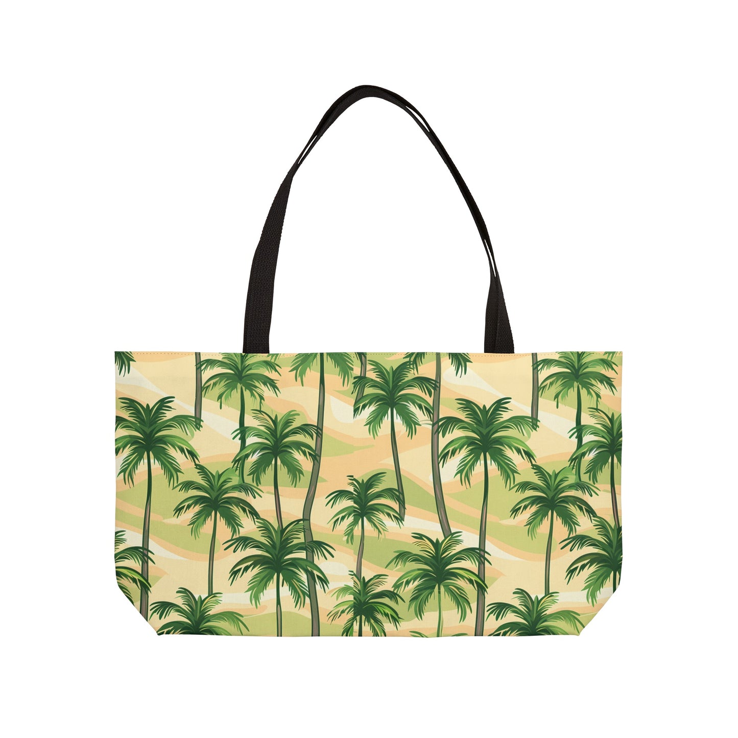 Tropical Tote Bag Palm Trees Design (24" x 13" x 2")