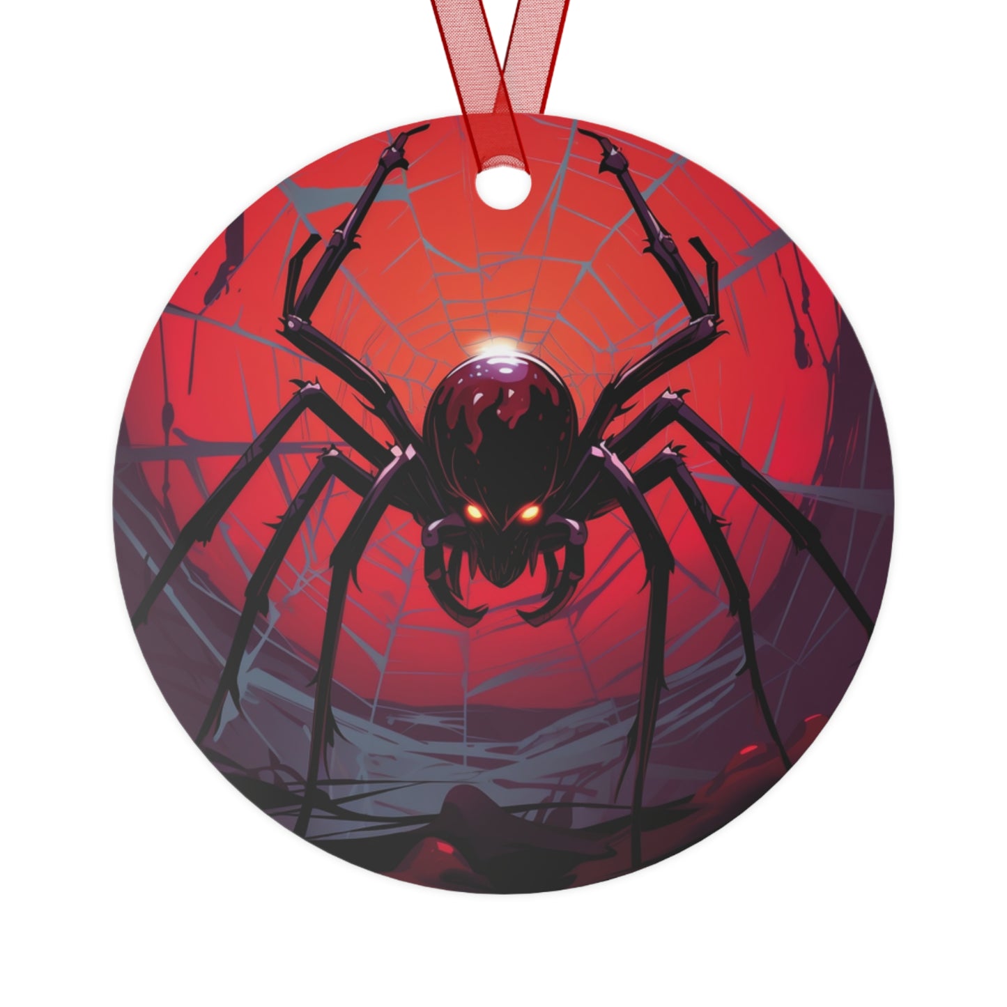 Creepy Giant Spider Halloween Ornament for Mini Tree Decoration