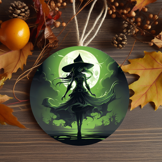 Wicked Witch Halloween Ornament for Mini Tree Decoration