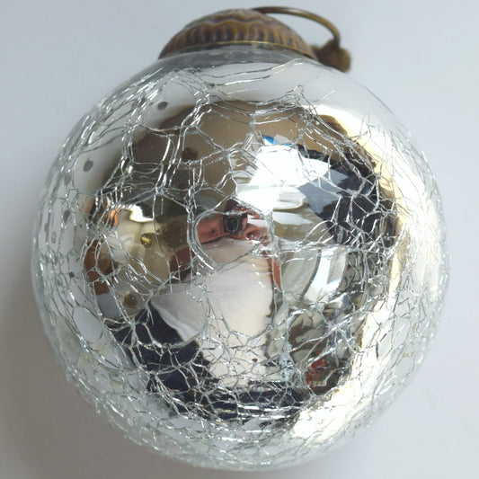 holiday mercury glass ornament for christmas tree
