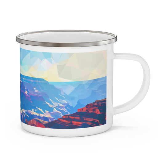Camping Mug with Grand Canyon Design, 12oz Coffee Cup