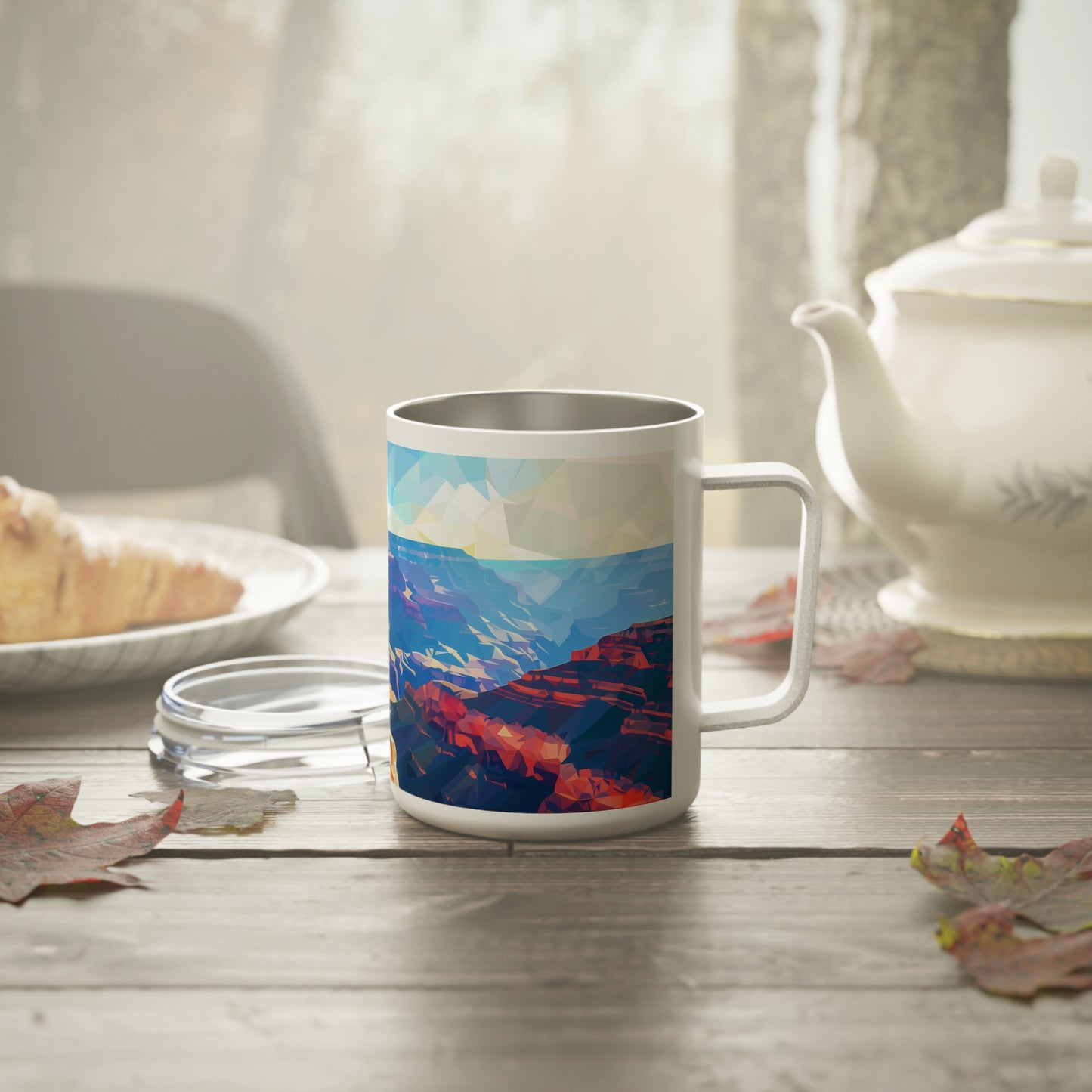 Insulated Coffee Mug with Grand Canyon National Park Design, 10 oz