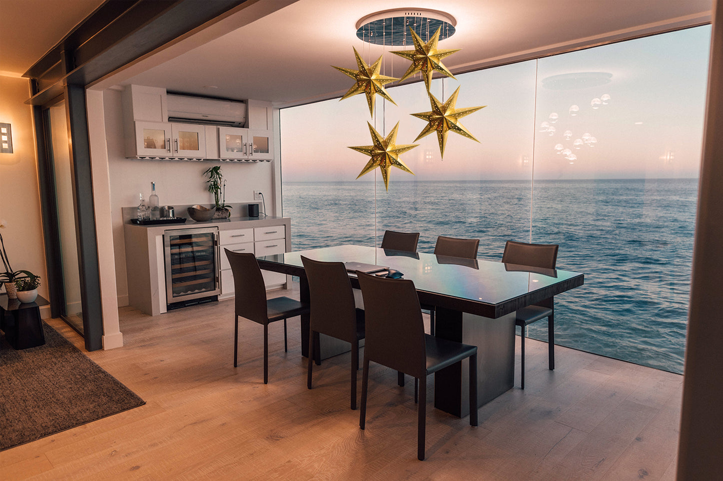Paper Star Lantern Decoration (Galaxy Gold 7-Point Shining Star) - WillBrite.com - Gifts & Décor that Make People Happy