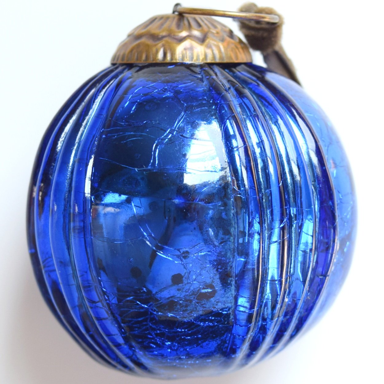 holiday mercury glass ornament for christmas tree